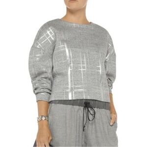 Elizabeth and James Designer Shimmer Pullover Sweater - Size M